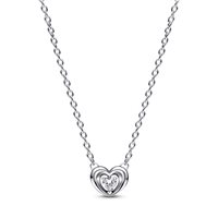 Collana Pandora Donna in Argento Zirconia 392494C01-45 - 392494C01-45